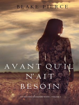 cover image of Avant qu'il n'ait Besoin